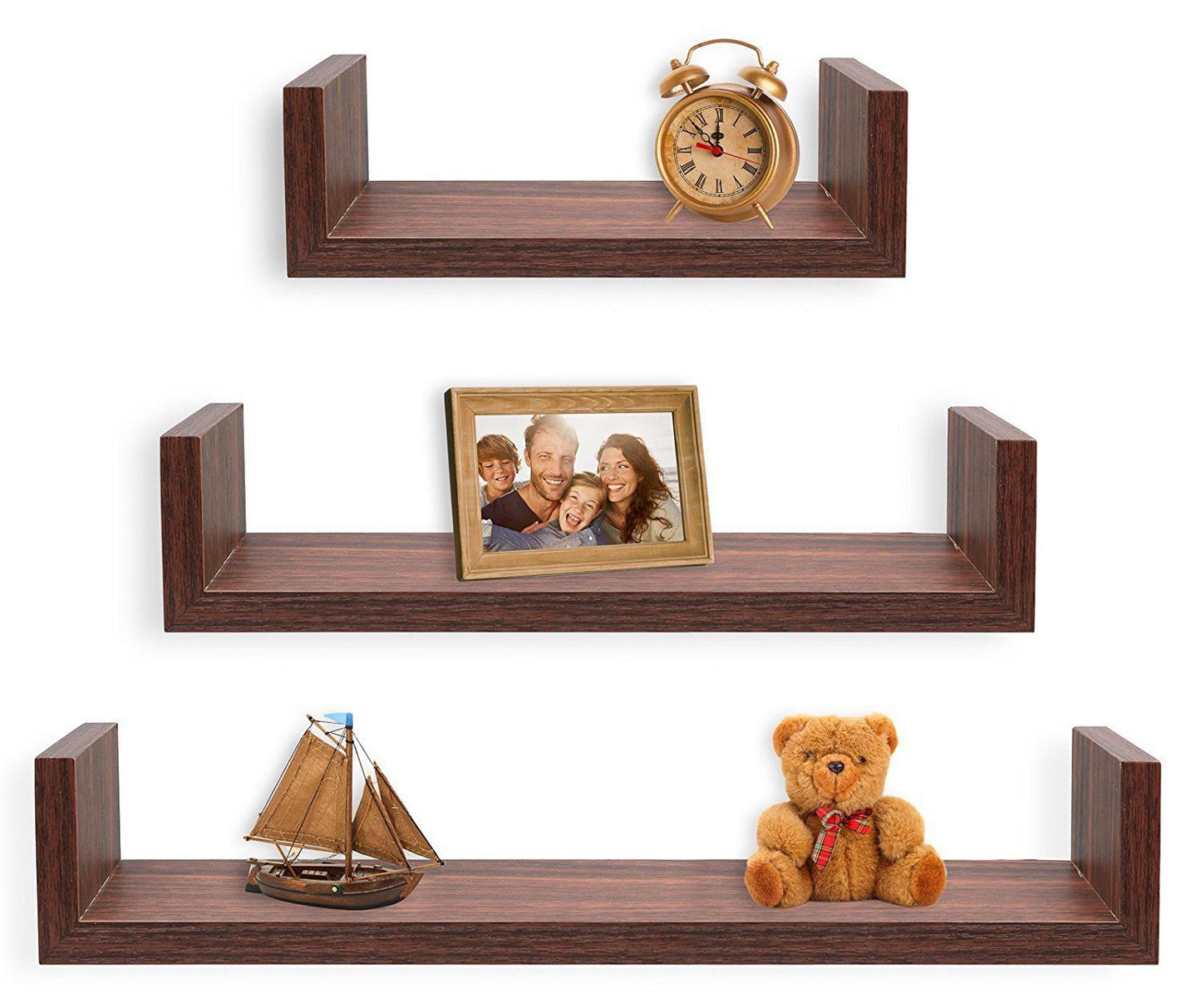 Modern Wall-Mounted Floating Shelf