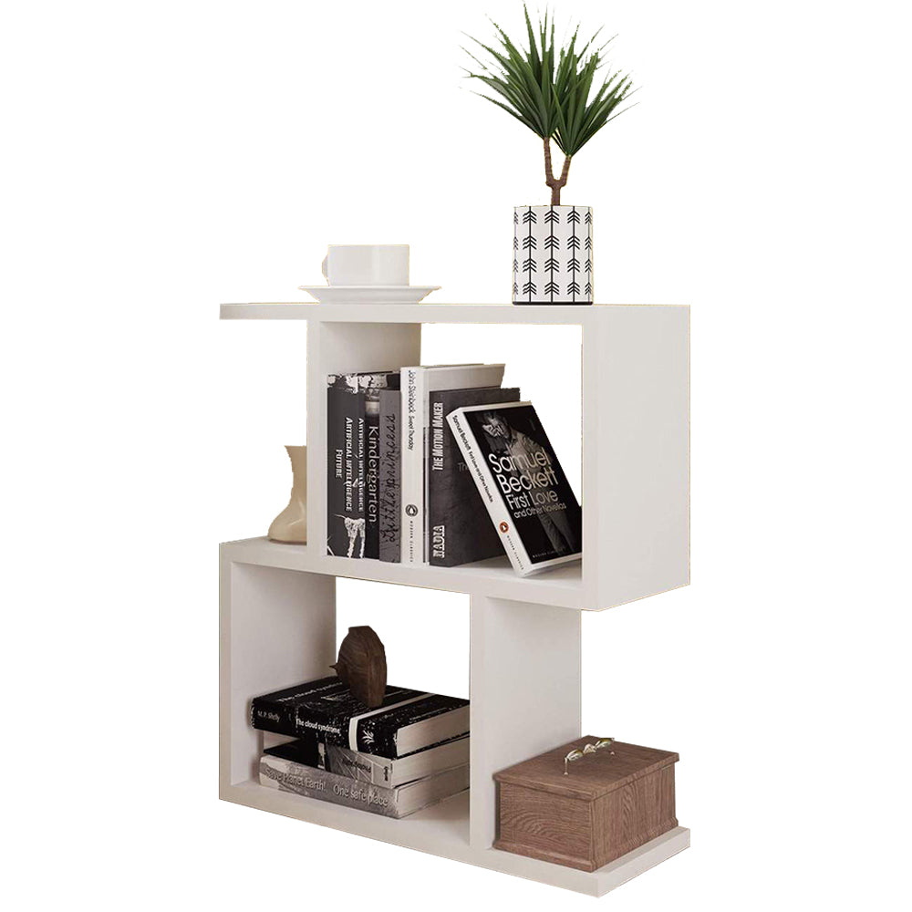 side and Coffee Table - White