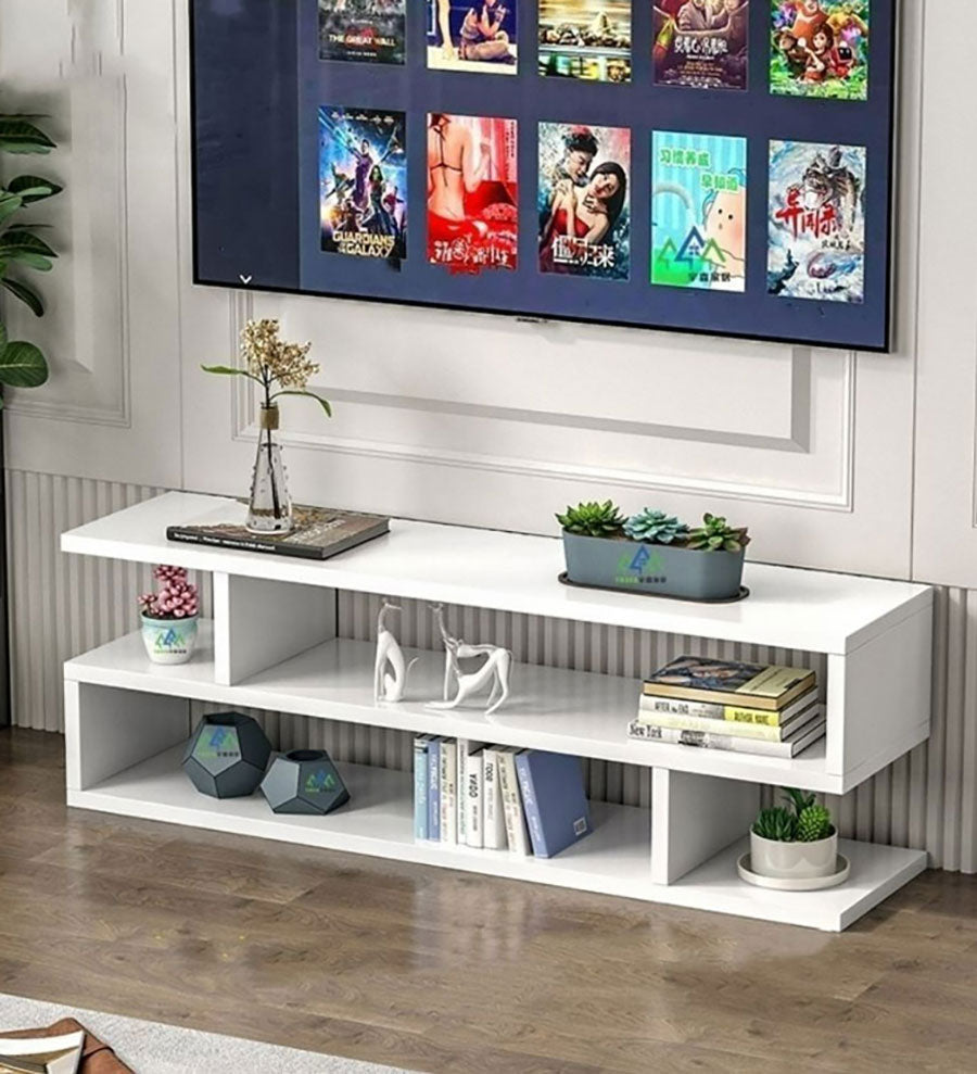 Modern TV And Coffee Table White Multi size