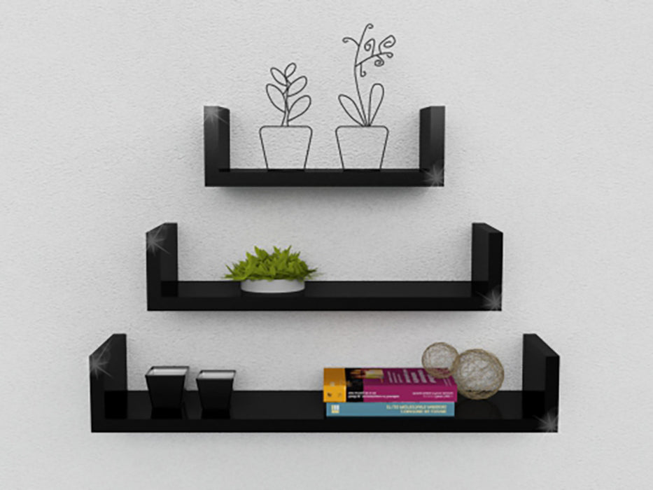 Modern Wall-Mounted Floating Shelf