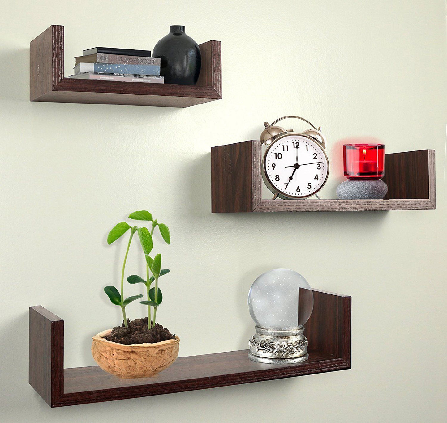 Modern Wall-Mounted Floating Shelf