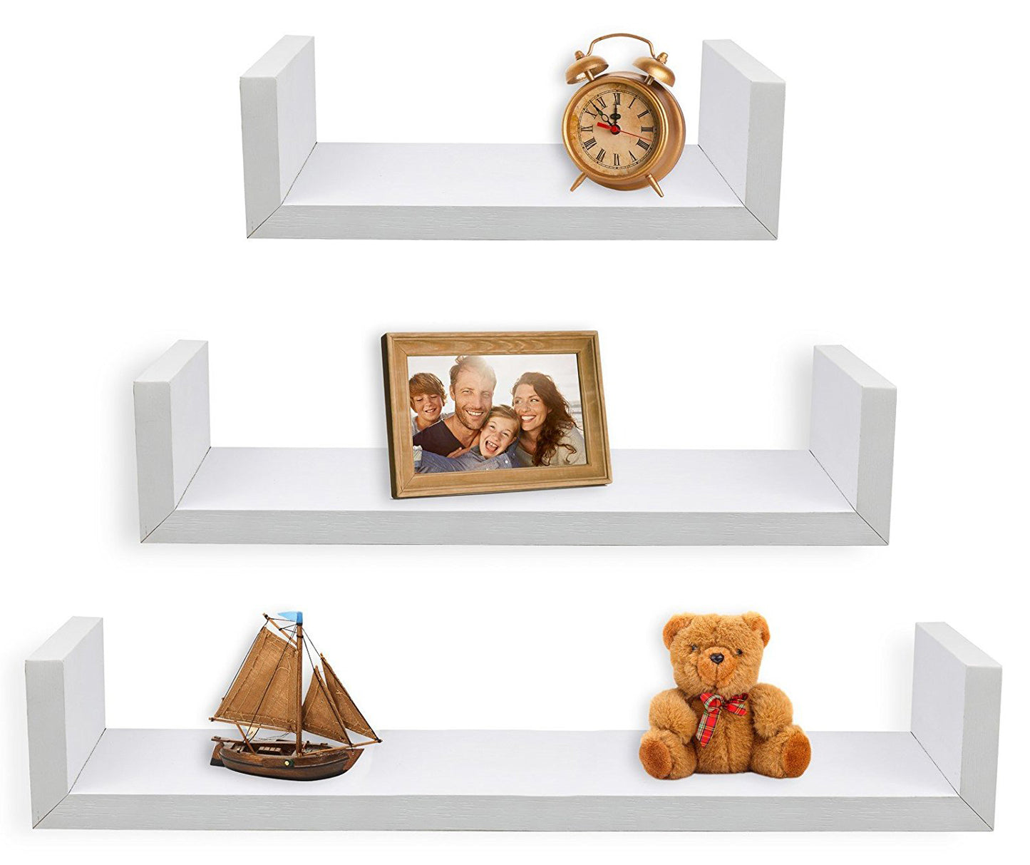 Modern Wall-Mounted Floating Shelf