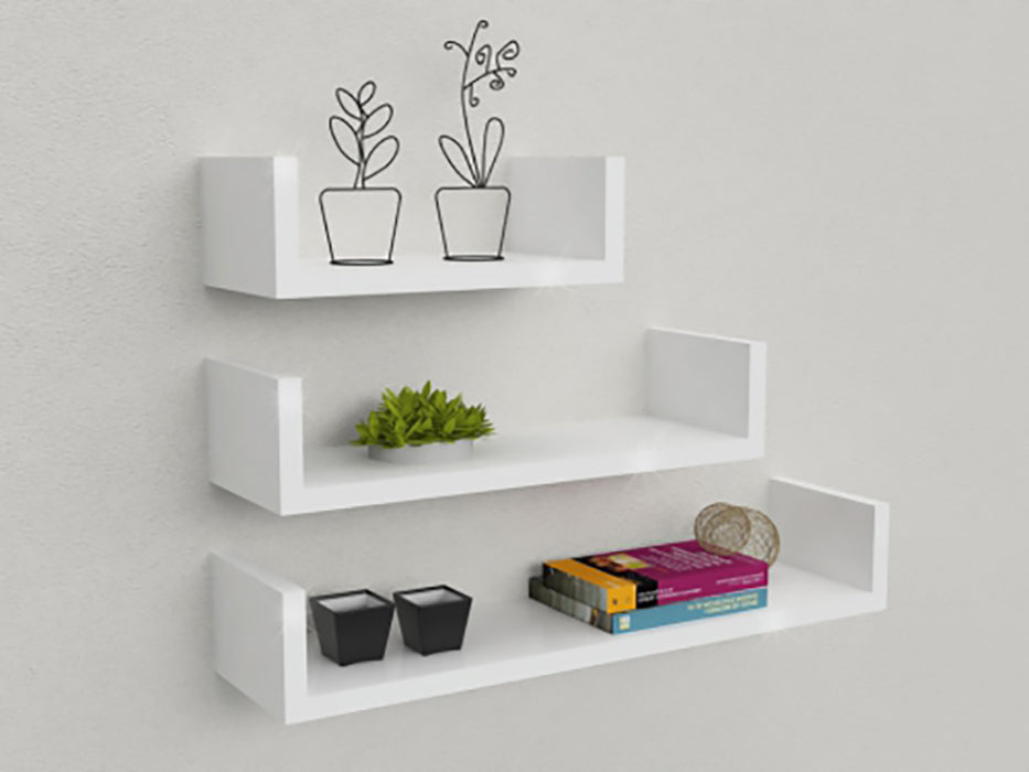Modern Wall-Mounted Floating Shelf