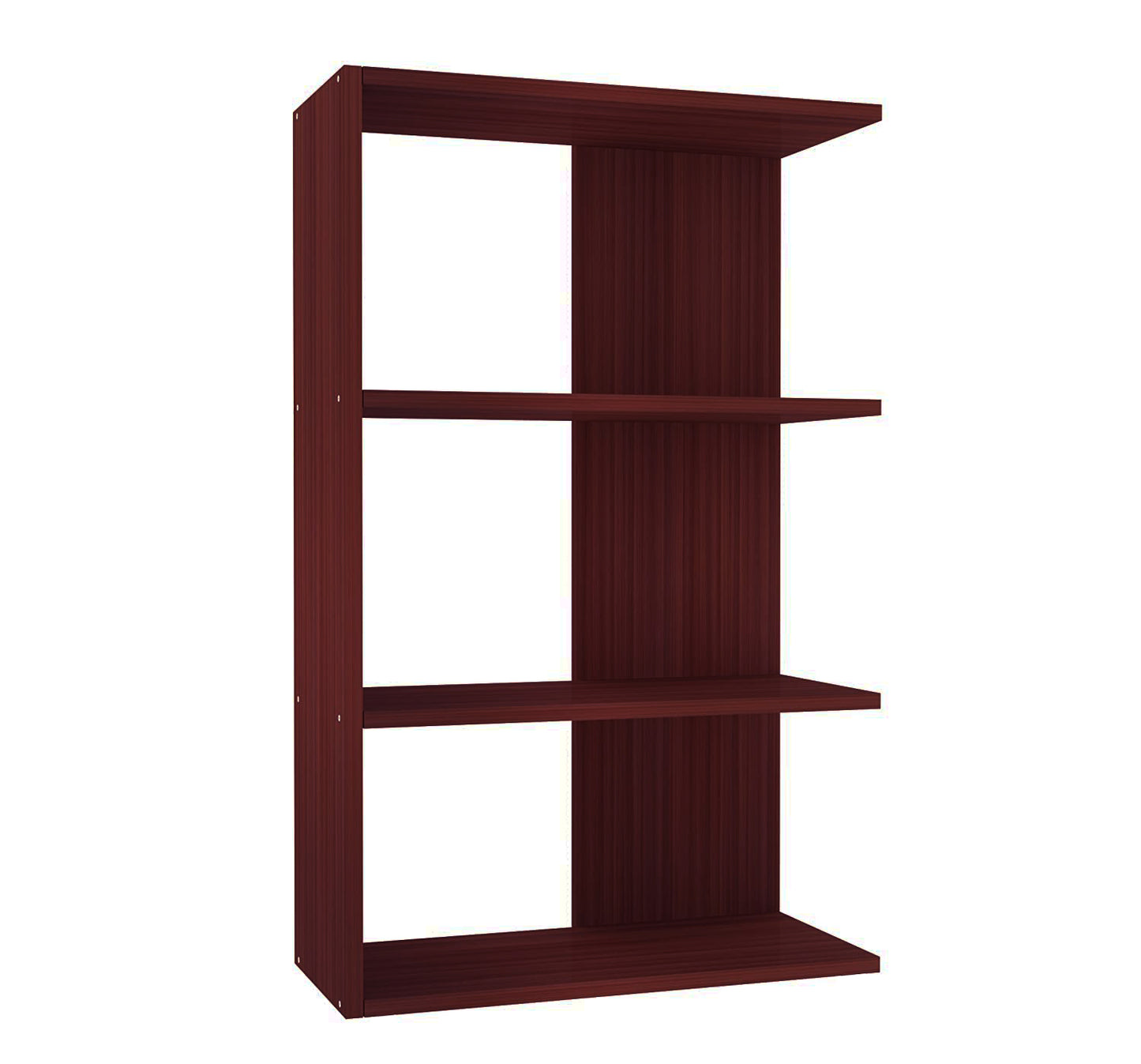 Minimalist Open Shelf Bookshelf β Modern Storage Solution - Brown