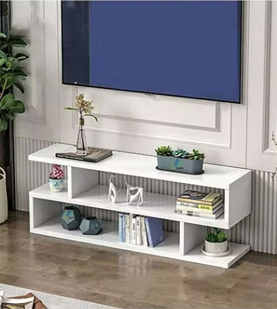 Modern TV And Coffee Table White Multi size