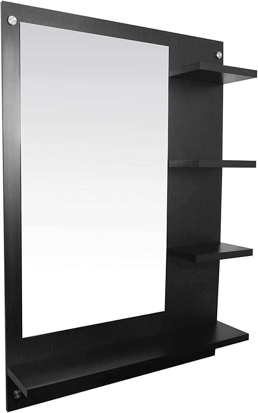 Wall-Mounted Modern Mirror Unit with Multiple Colors and Sizes