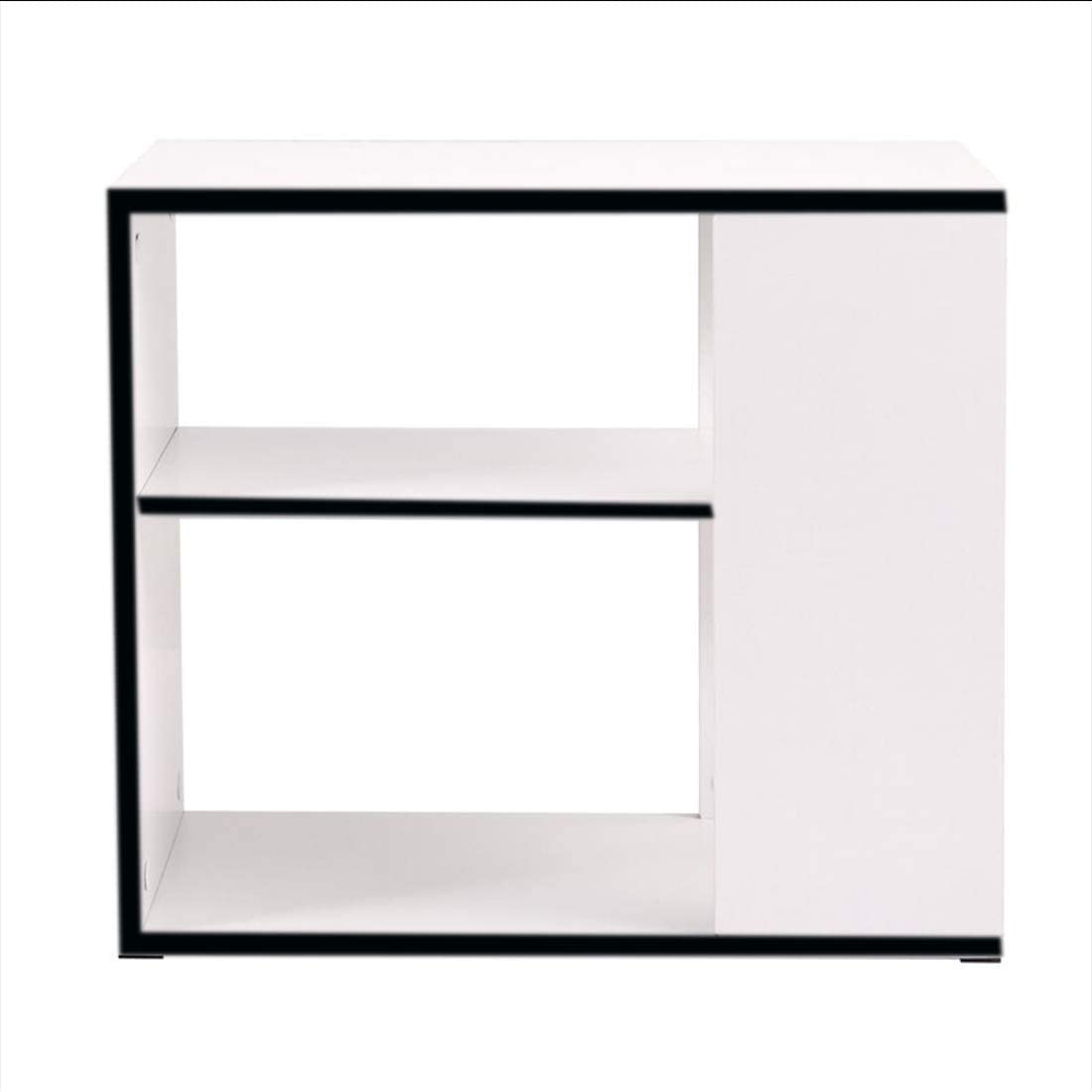 Side table and coffee table with storage space - Black & White