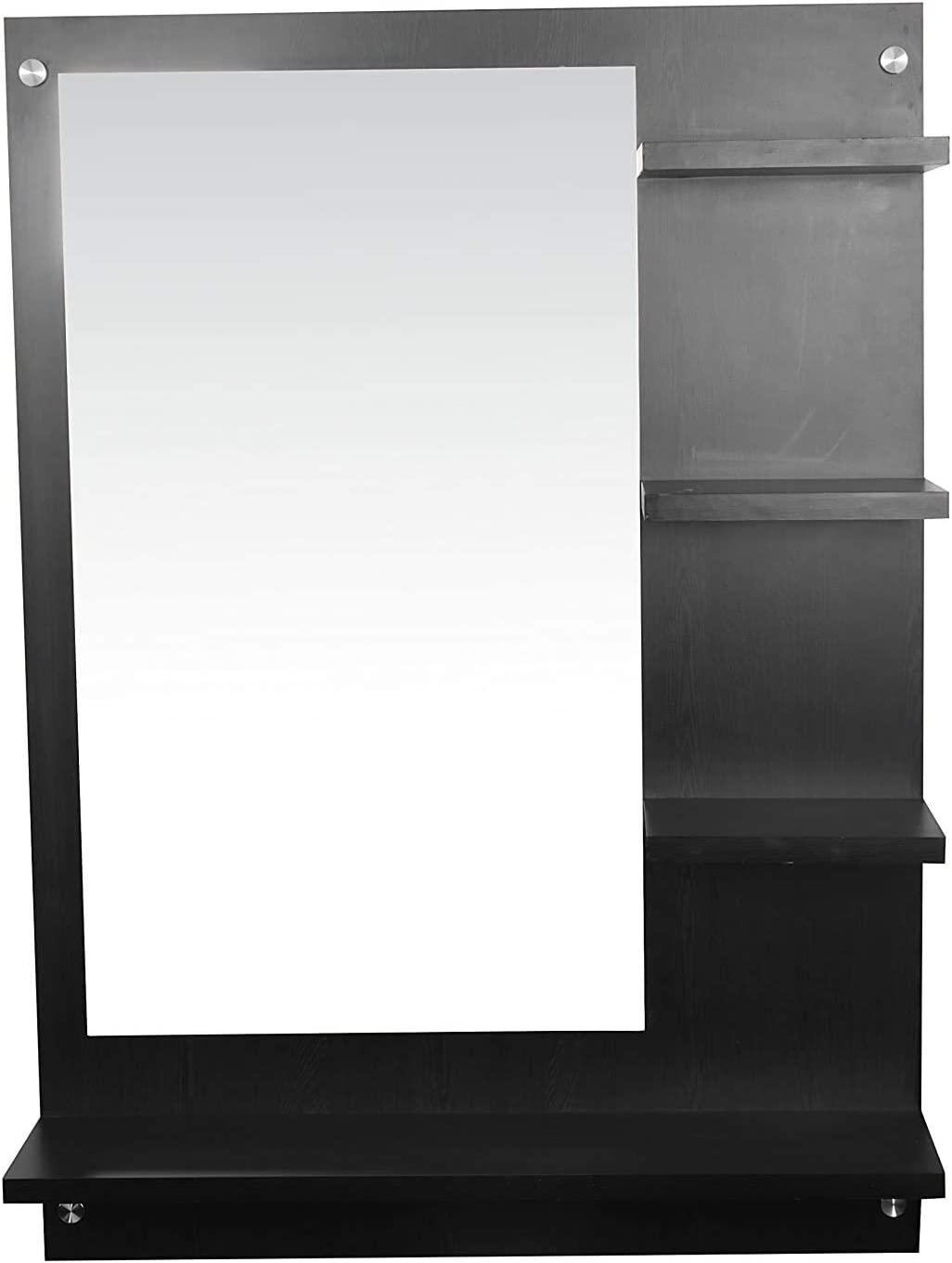 Wall-Mounted Modern Mirror Unit with Multiple Colors and Sizes