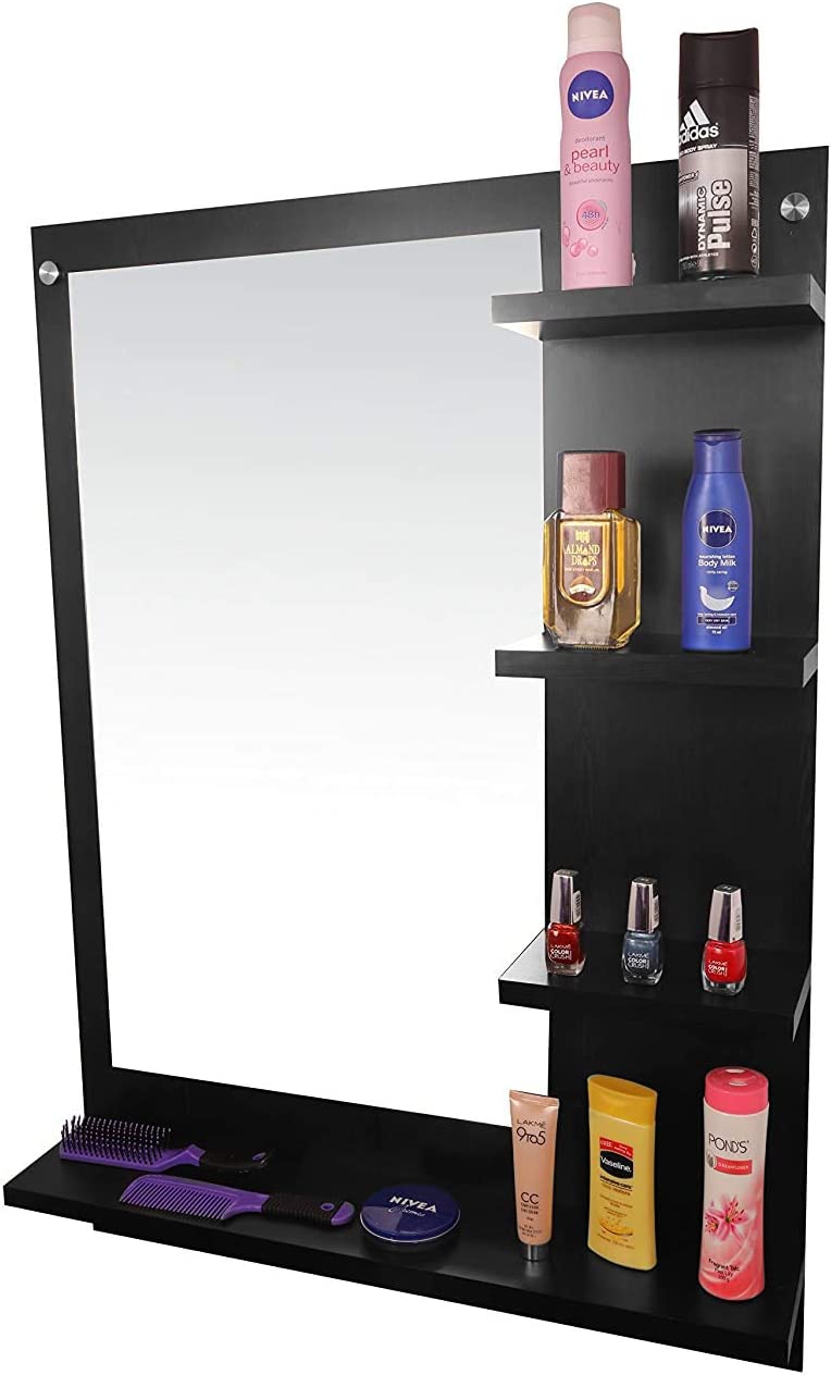 Wall-Mounted Modern Mirror Unit with Multiple Colors and Sizes