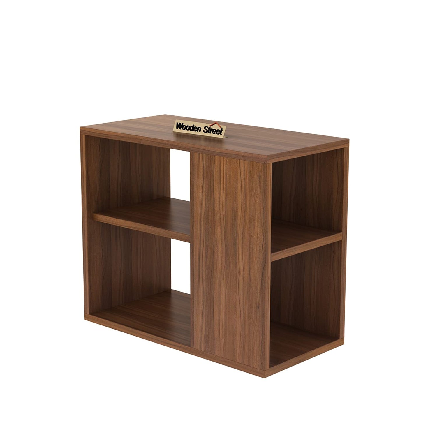Side table and coffee table with storage space - Brown