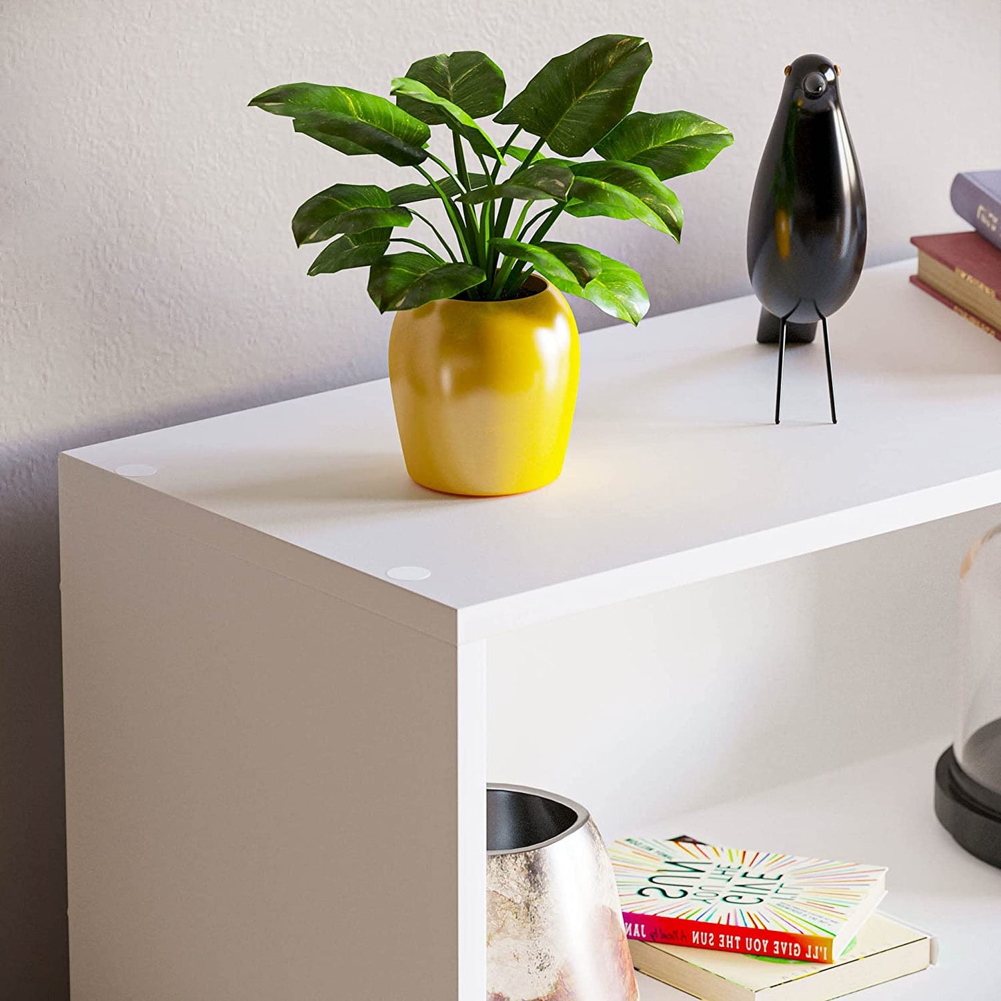 Compact Modern Storage Unit β White