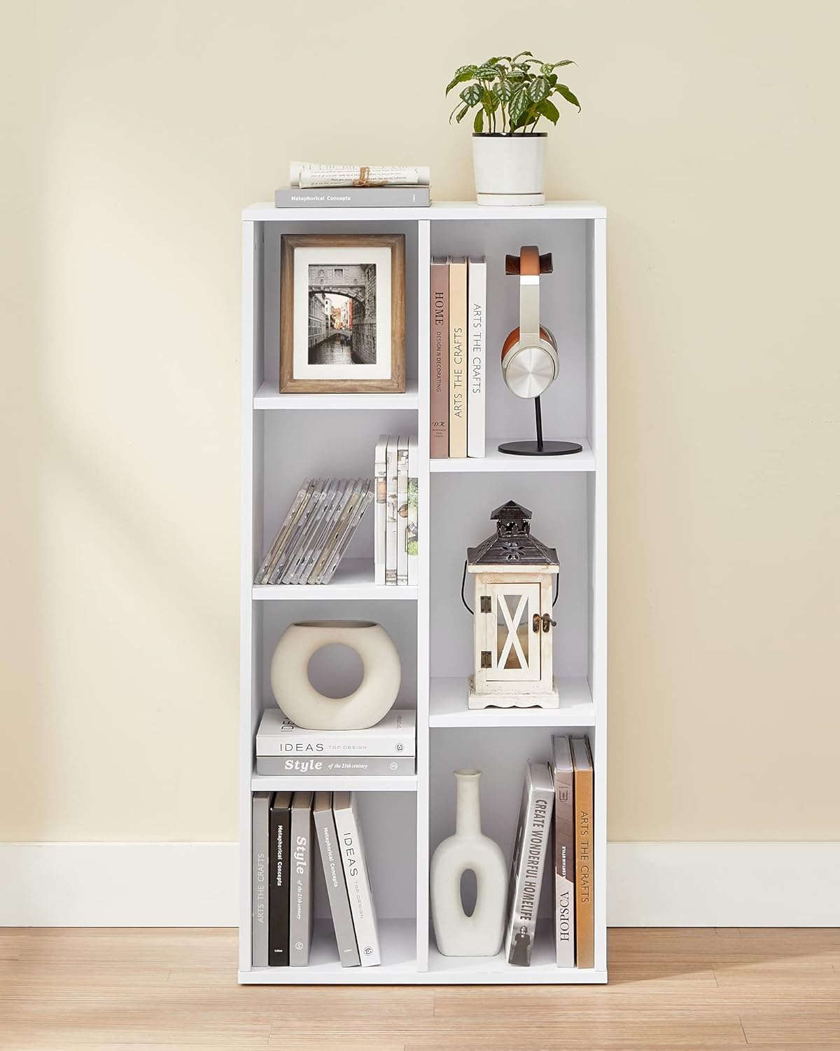 Modern White Organizer Unit