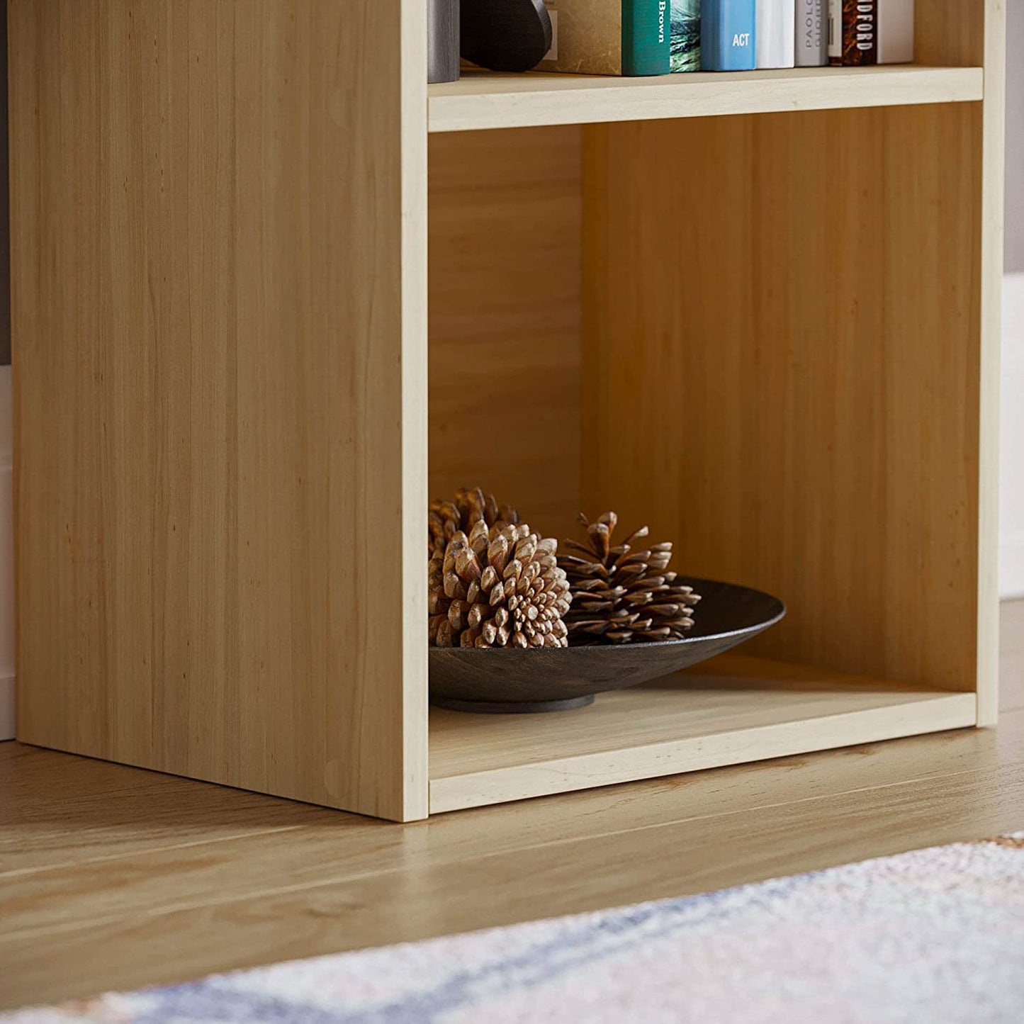 Modern 4-Tier Storage Unit with Shelves - Available in 3 Colors