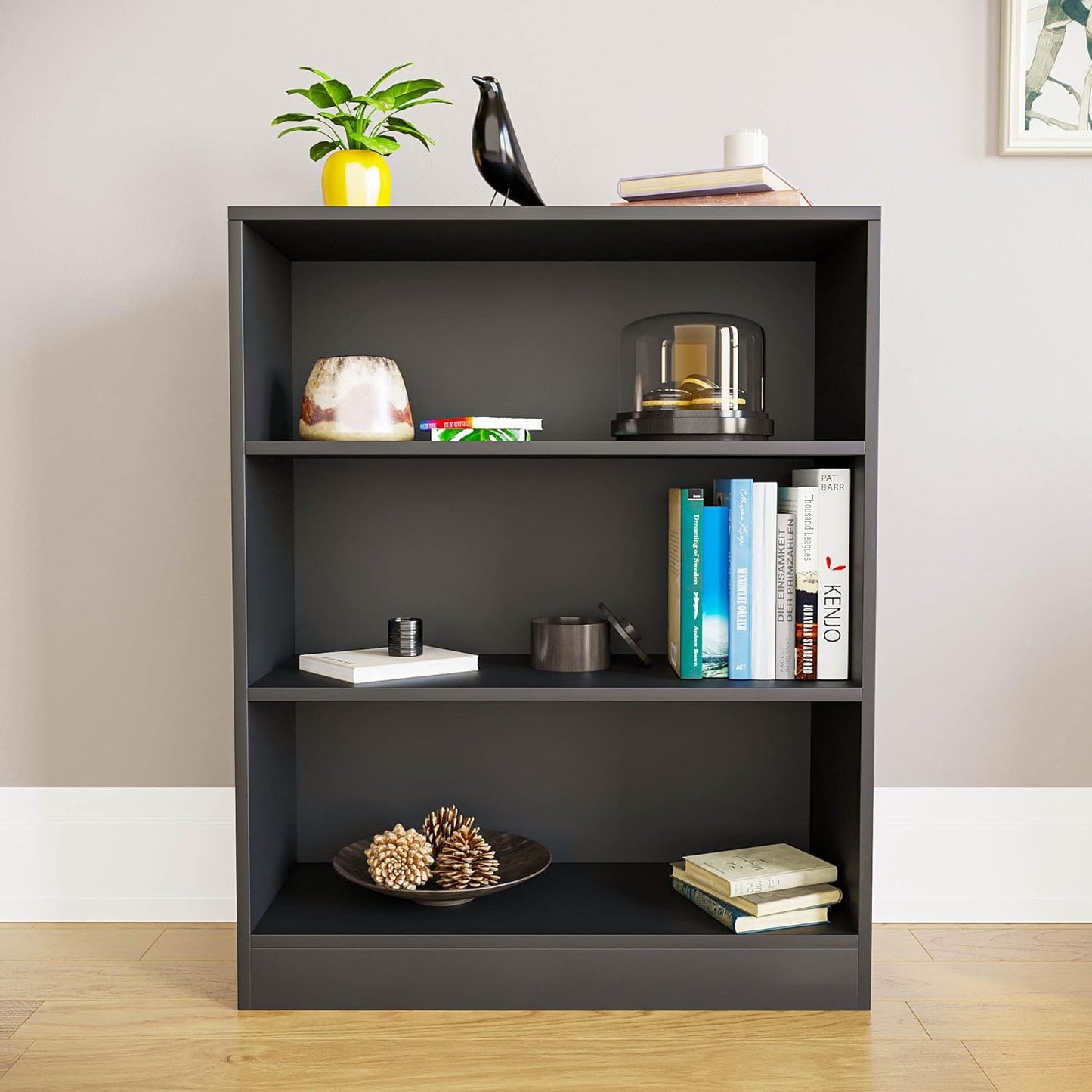 Compact Modern Storage Unit β Black