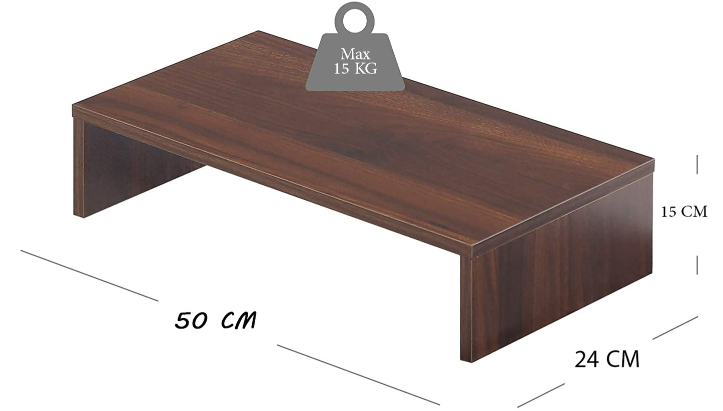 Ergonomic Monitor Stand Riser - Desk Organizer for Home and Office