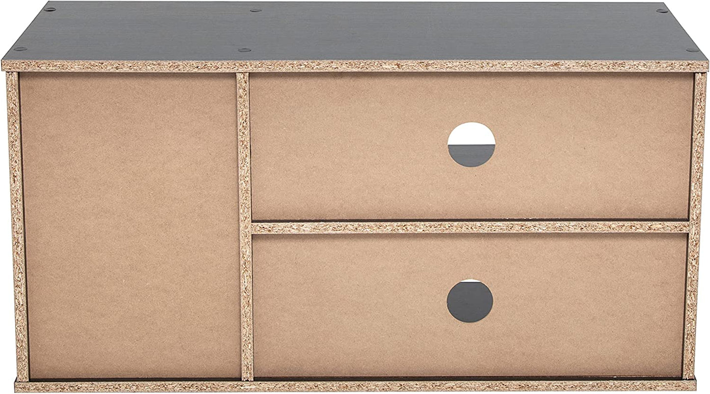 Modern TV Cabinet with Storage and Shelves