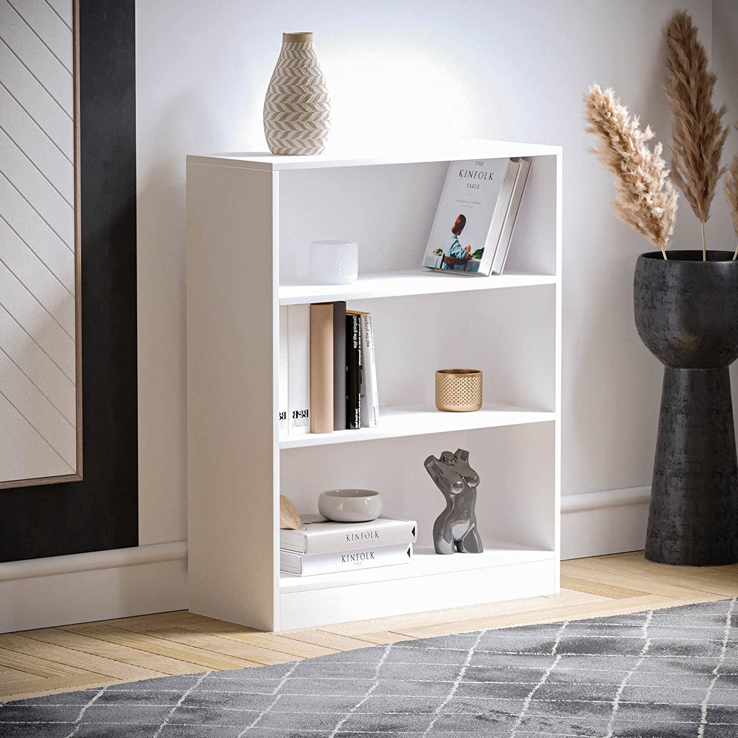 Compact Modern Storage Unit β White