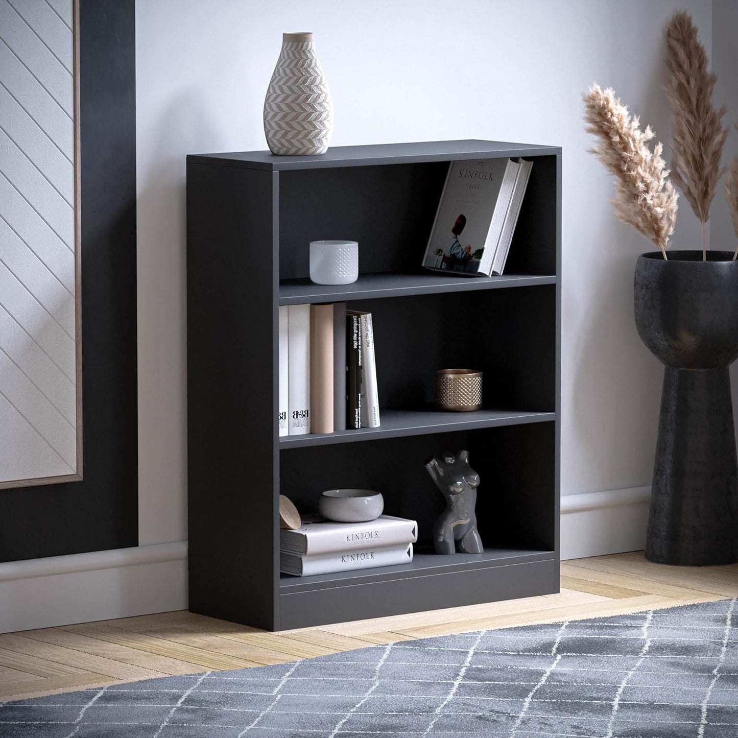 Compact Modern Storage Unit β Black