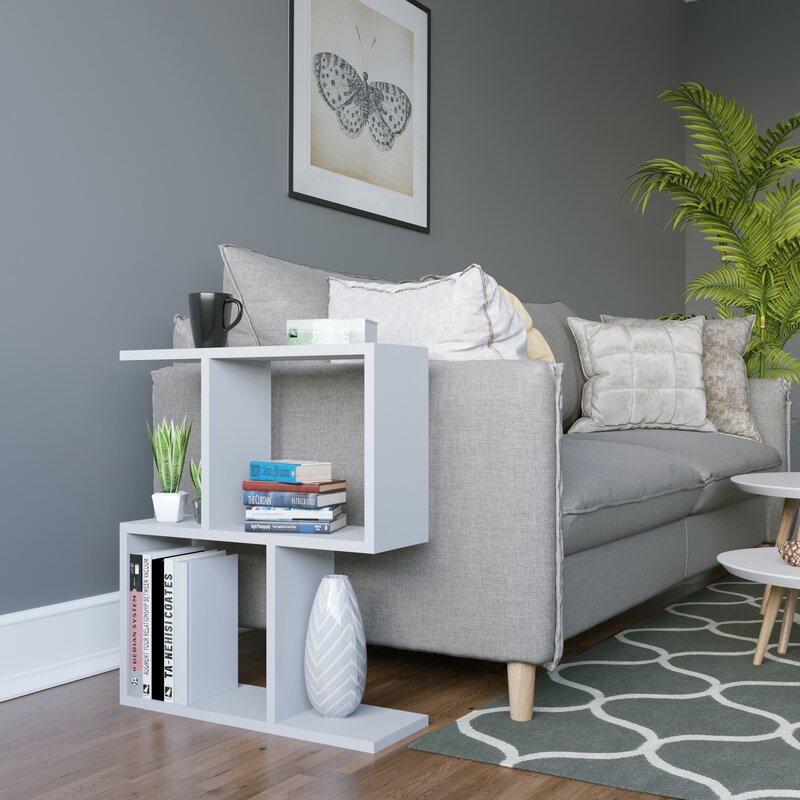 side and Coffee Table - White