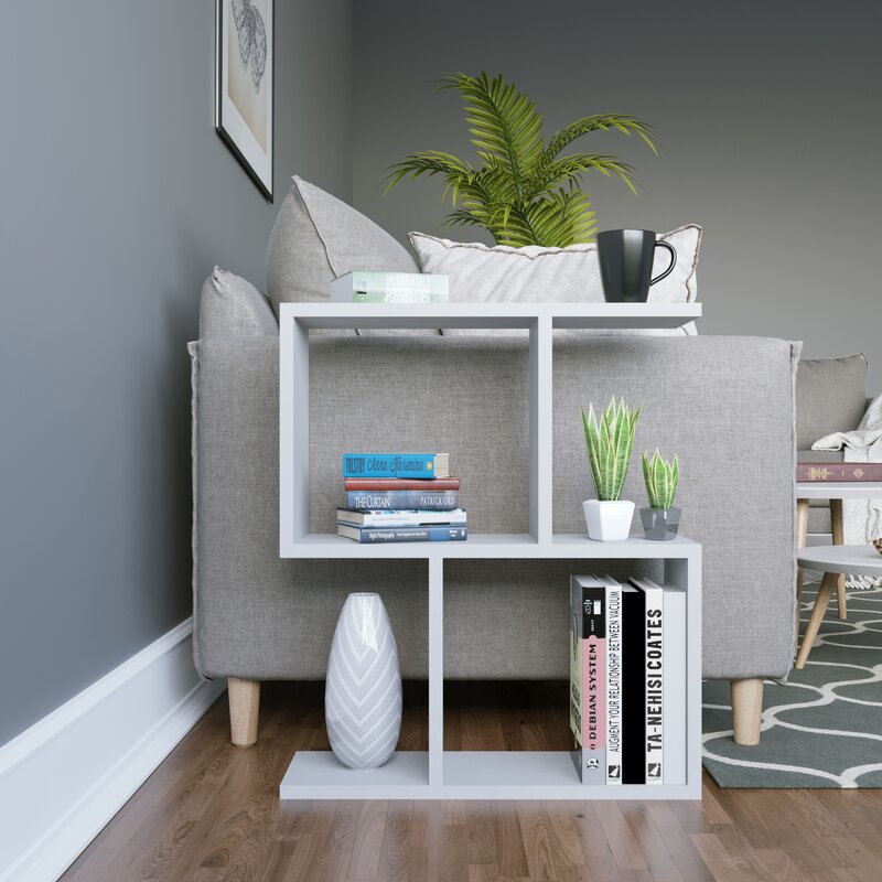 side and Coffee Table - White