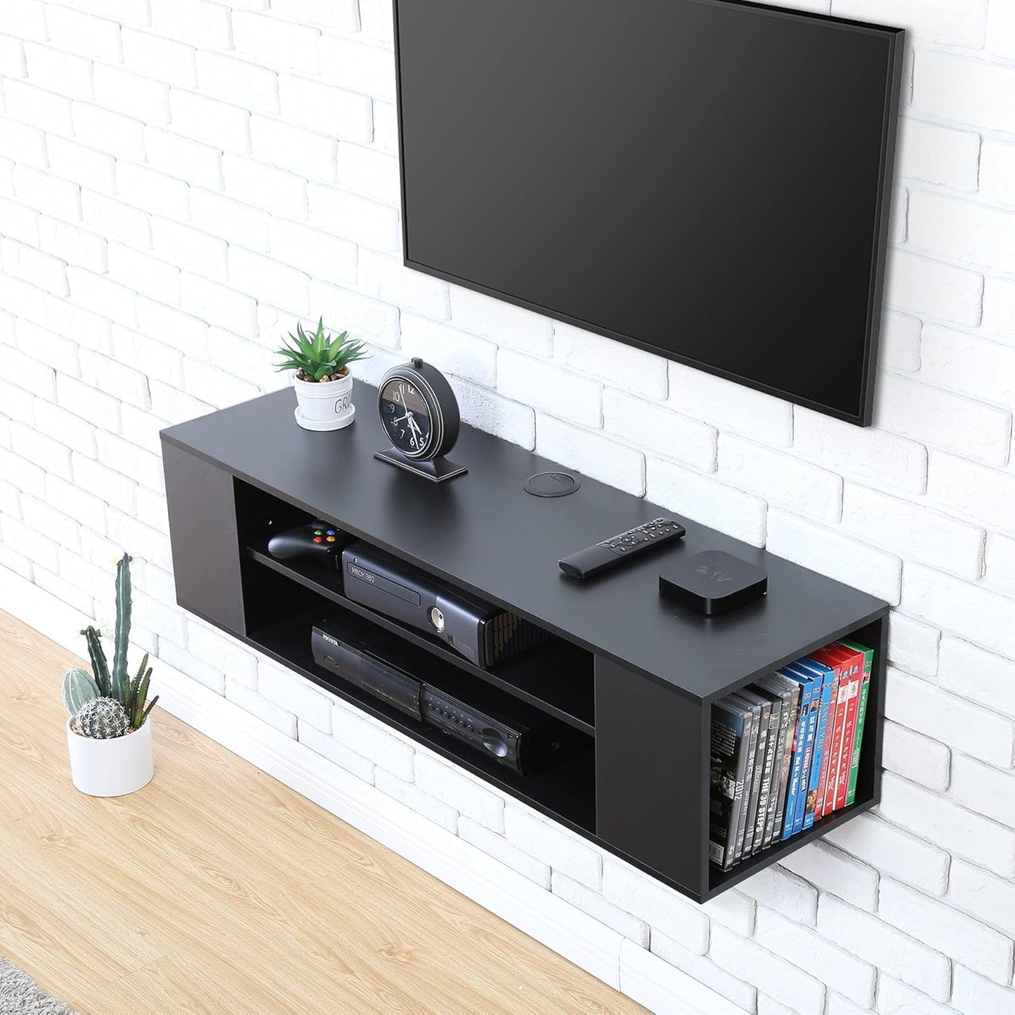 Wall-Mounted TV Shelf