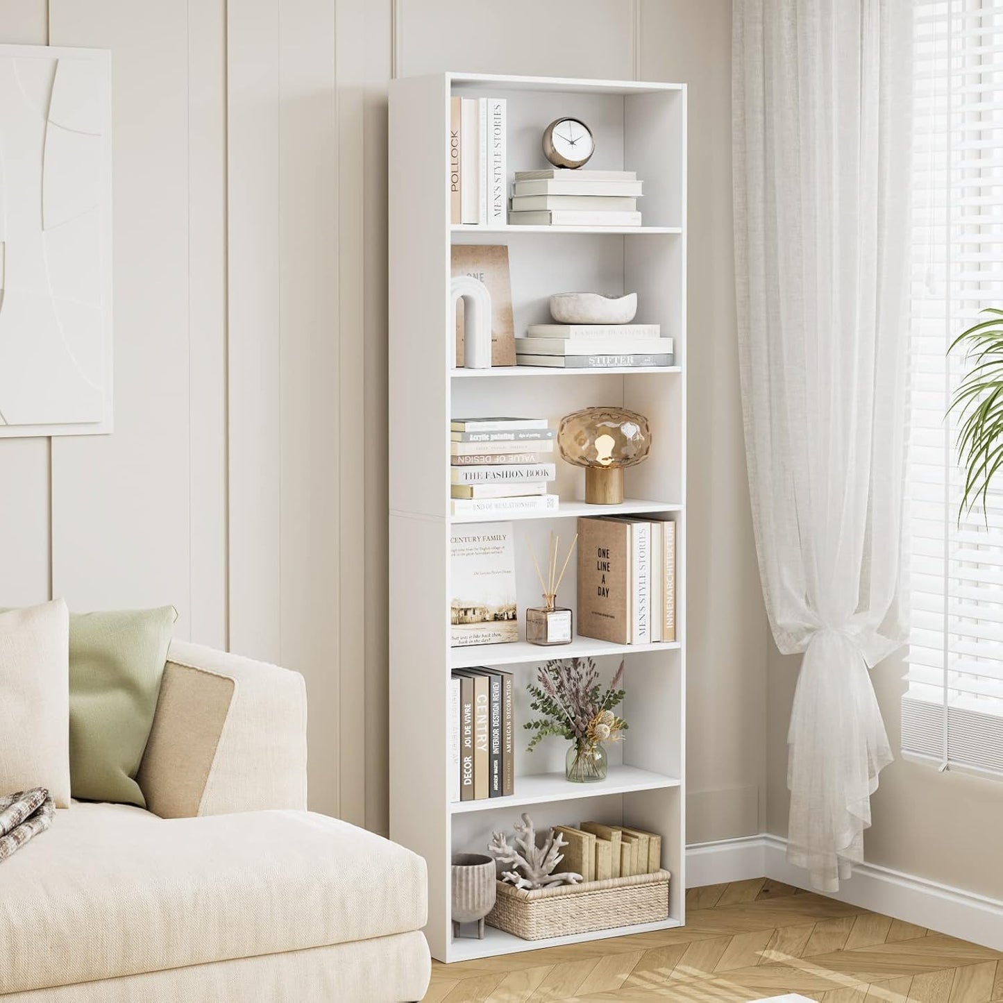 Large Sleek and Modern Storage Unit β 180cm - White