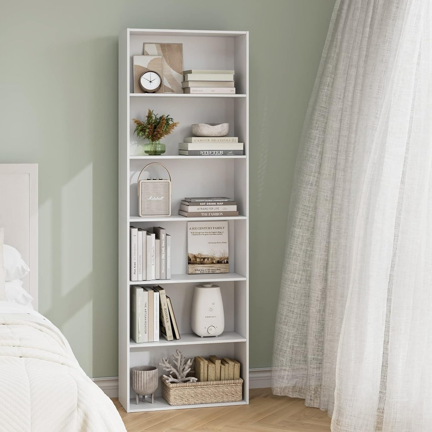 Large Sleek and Modern Storage Unit β 180cm - White