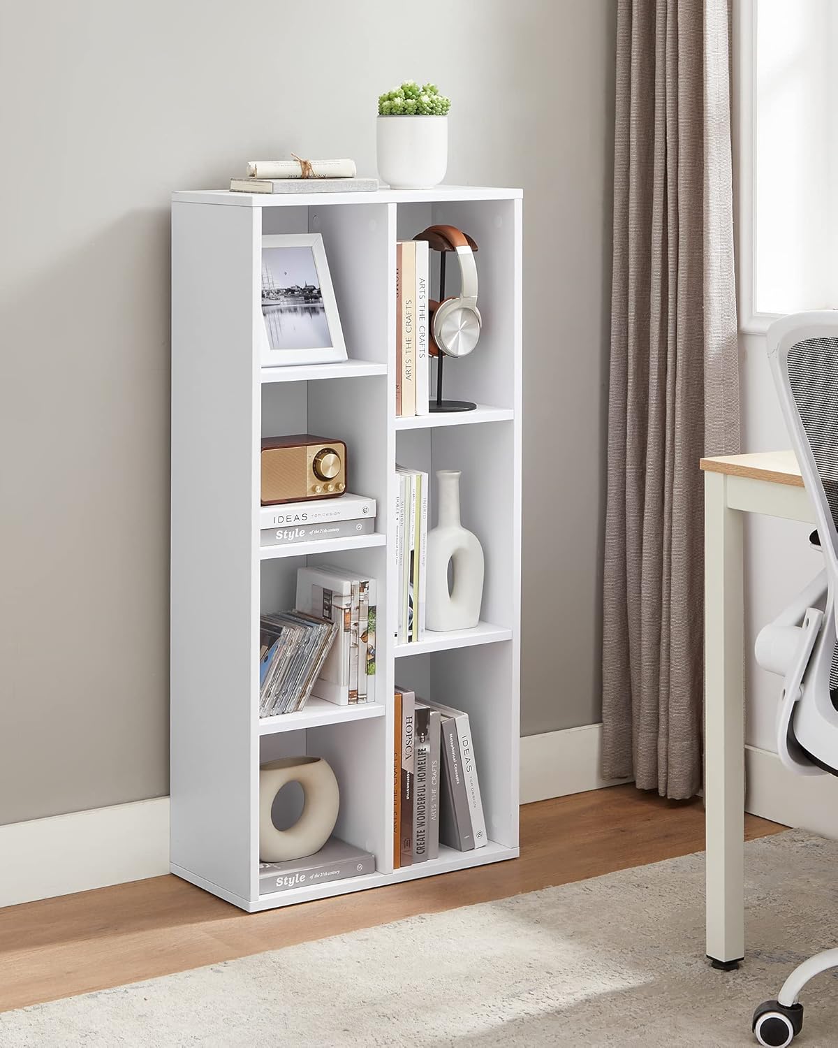Modern White Organizer Unit