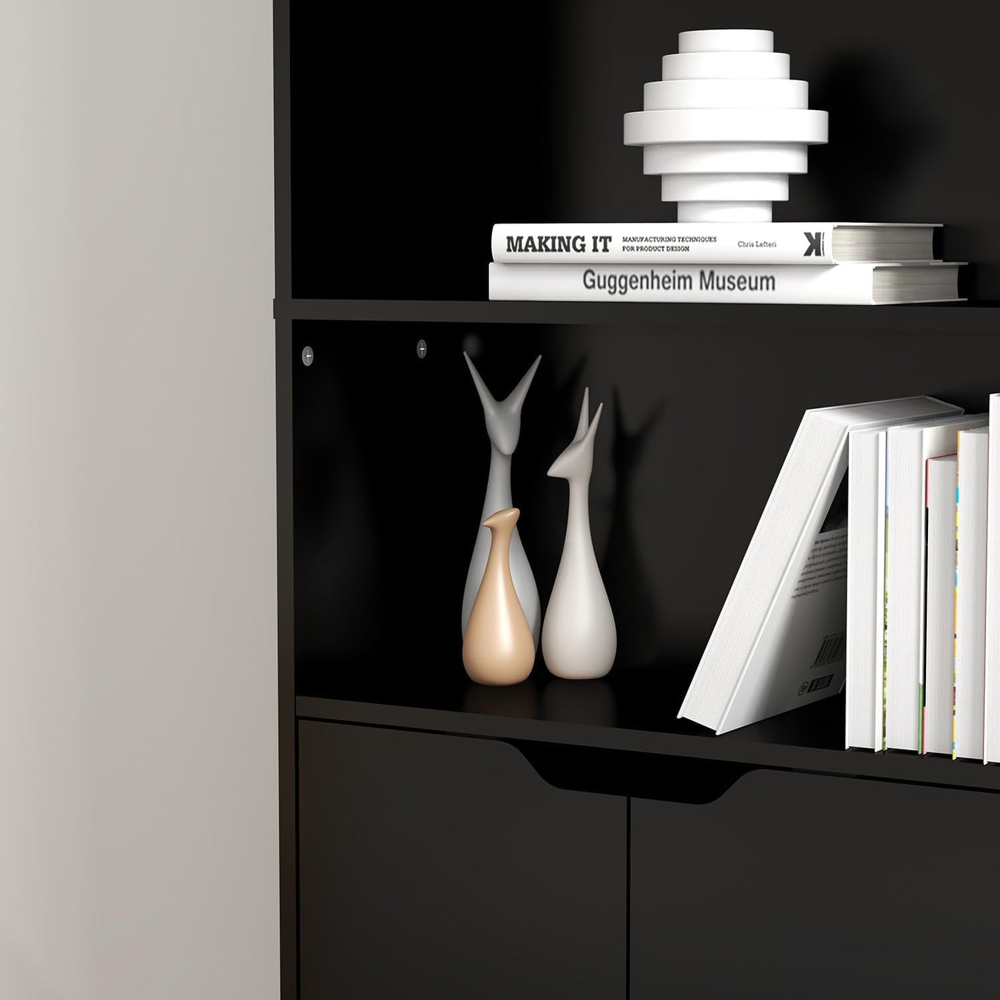Tall Multi-Purpose Storage & Organizer Unit - Black π π