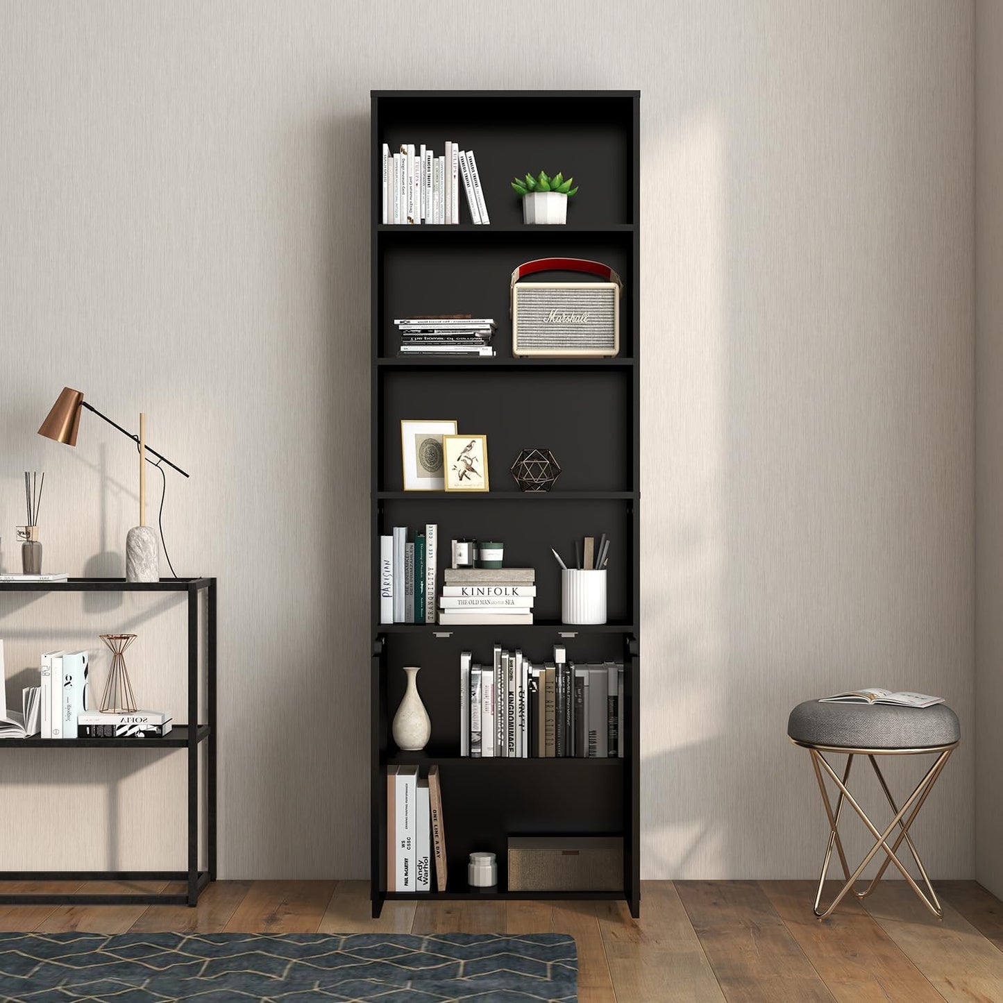Tall Multi-Purpose Storage & Organizer Unit - Black π π