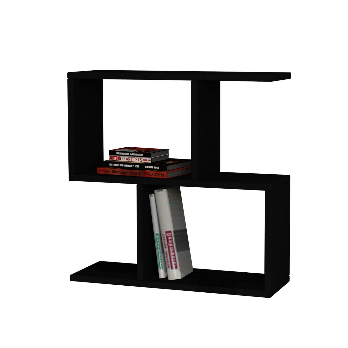 side and Coffee Table - Black