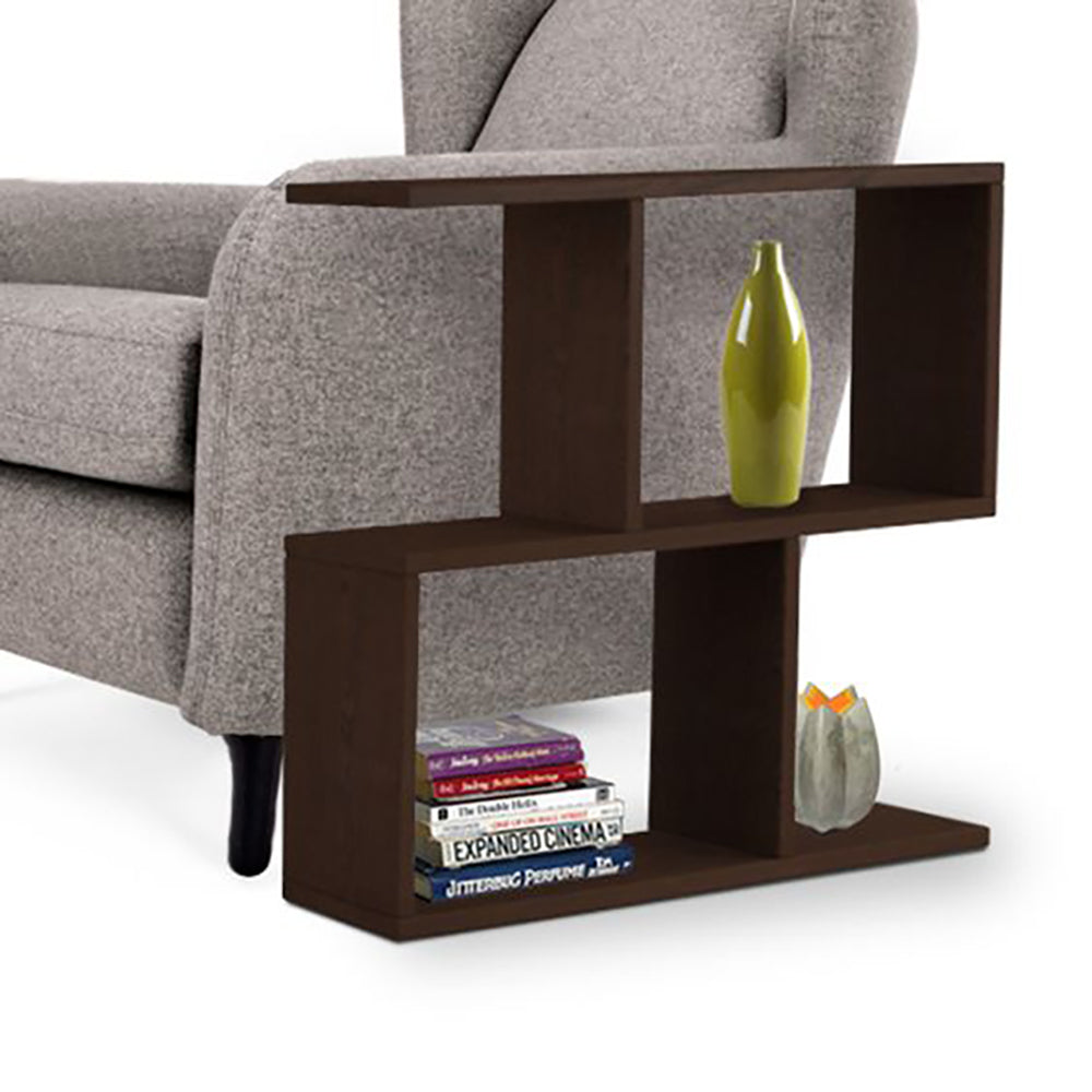 side and Coffee Table - Brown