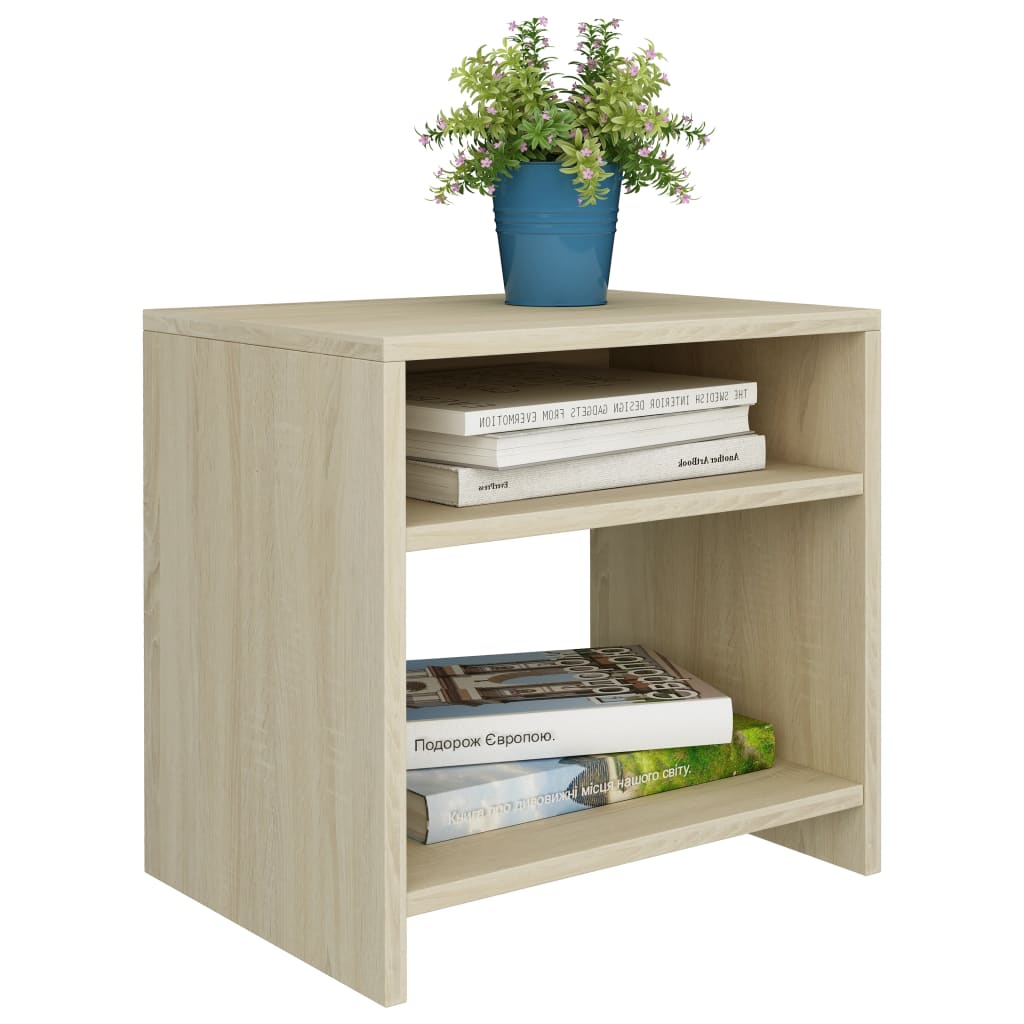 Bedside Table White