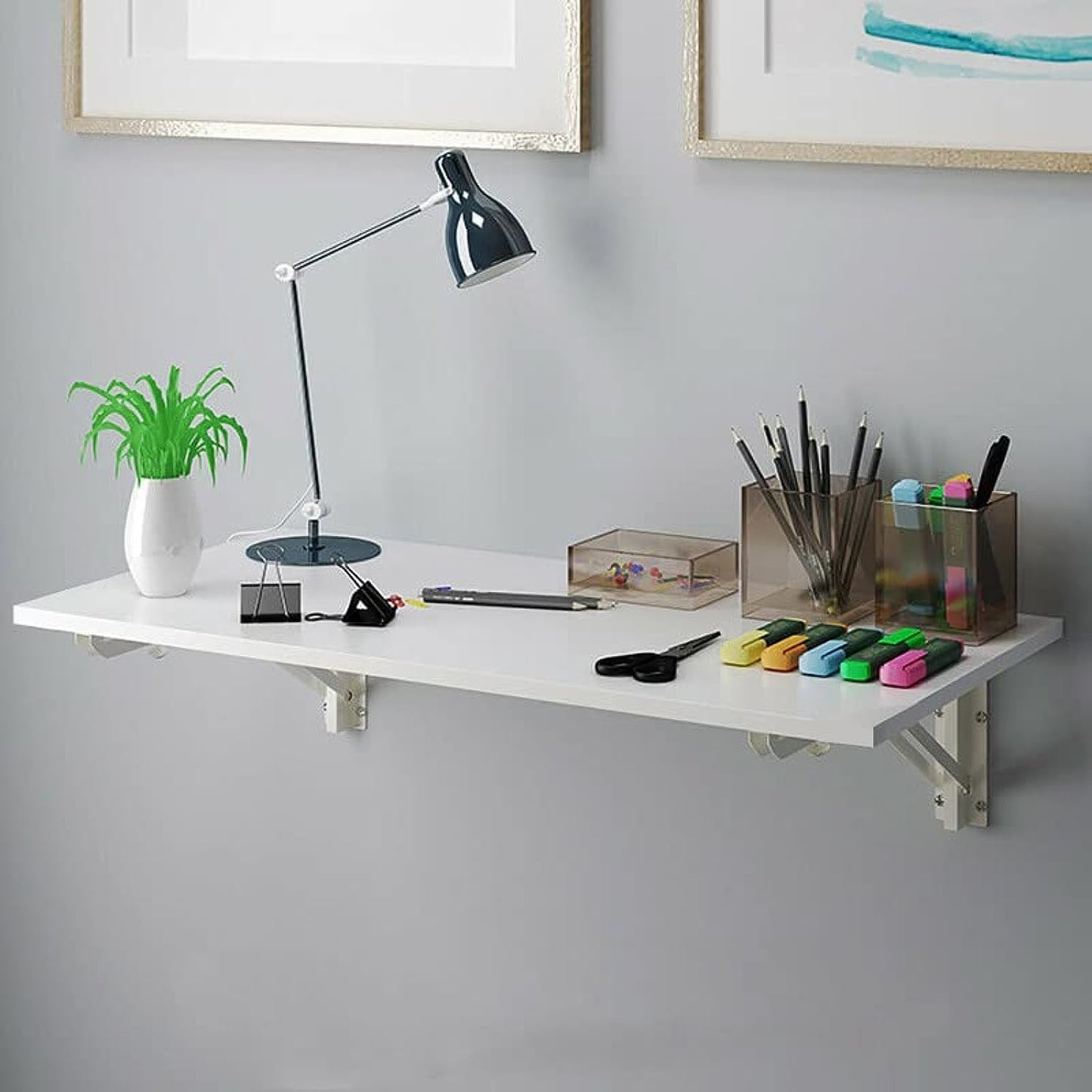 Wall-Mounted Foldable Desk 100x50 cm β Multi-Color