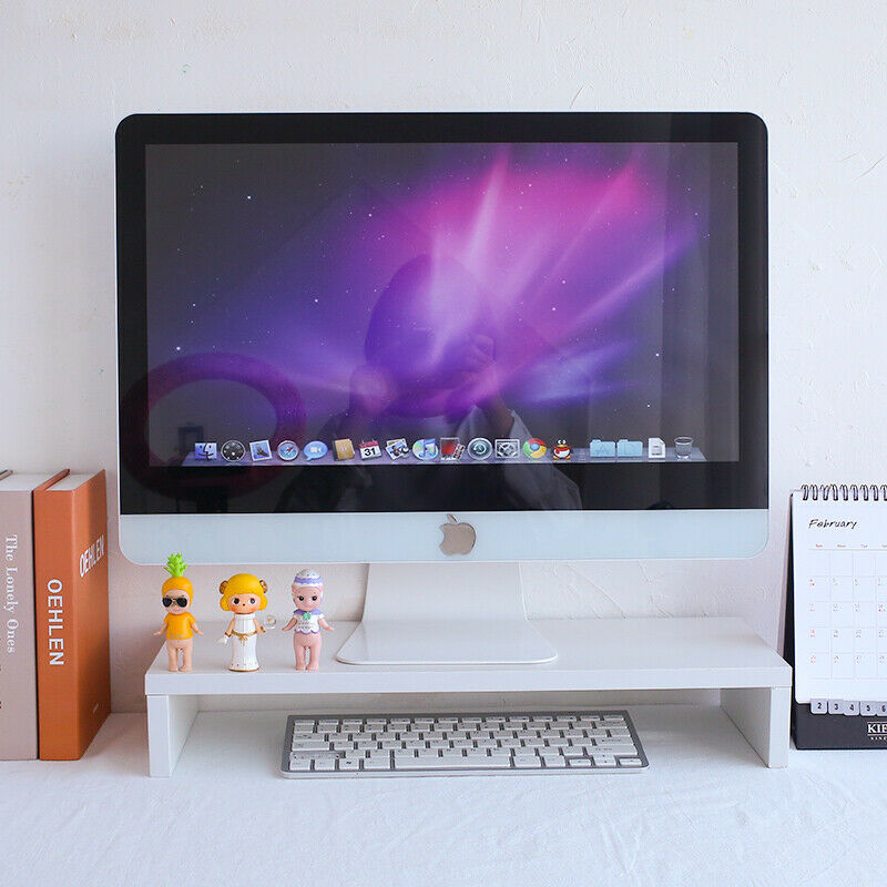 Ergonomic Monitor Stand Riser - Desk Organizer for Home and Office