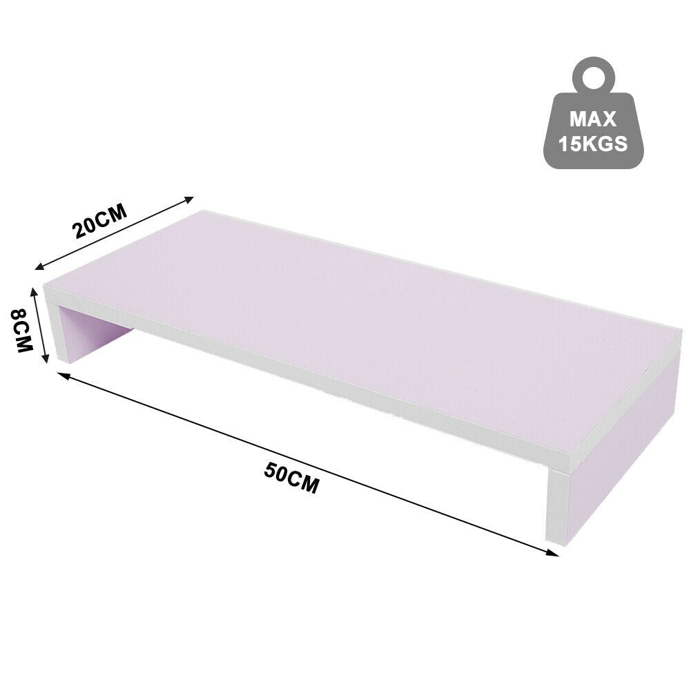 Ergonomic Monitor Stand Riser - Desk Organizer for Home and Office