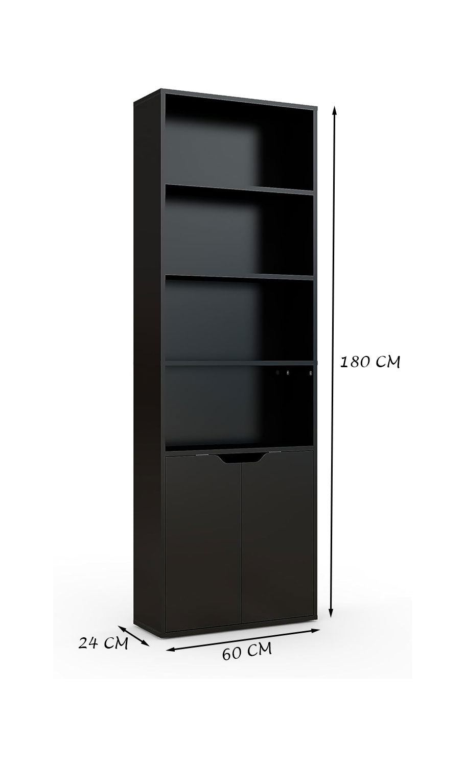 Tall Multi-Purpose Storage & Organizer Unit - Black π π
