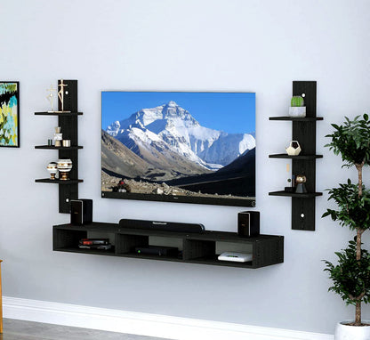 TV Unit, Cabinet, with TV Stand Unit Wall Shelf
