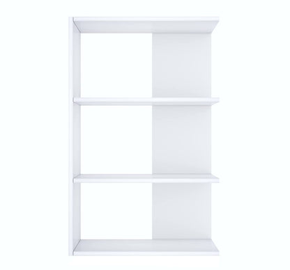 Minimalist Open Shelf Bookshelf – Modern Storage Solution - White