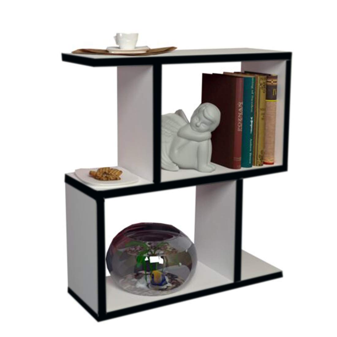 side and Coffee Table  - Black & White