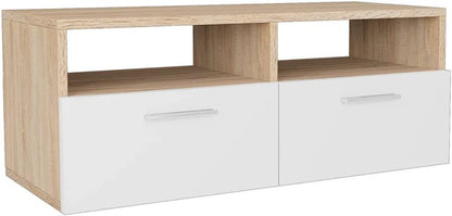 Stylish Floor-Standing TV Unit with Ample Storage - 95x35x36 cm