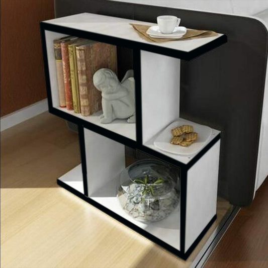 side and Coffee Table  - Black & White