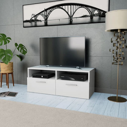 Stylish Floor-Standing TV Unit with Ample Storage - 95x35x36 cm