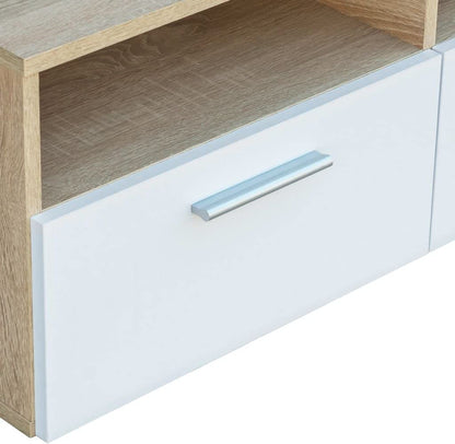 Stylish Floor-Standing TV Unit with Ample Storage - 95x35x36 cm