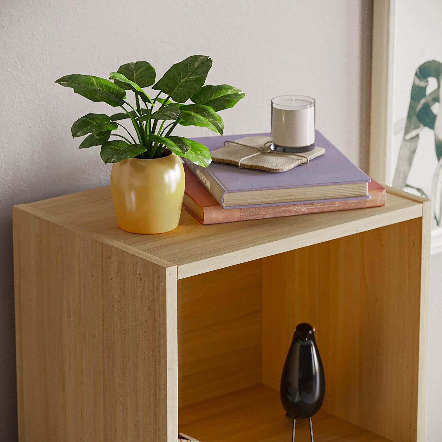 Modern 5-Tier Storage Unit with Shelves - Available in 3 Colors