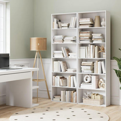 Large Sleek and Modern Storage Unit – 180cm - White