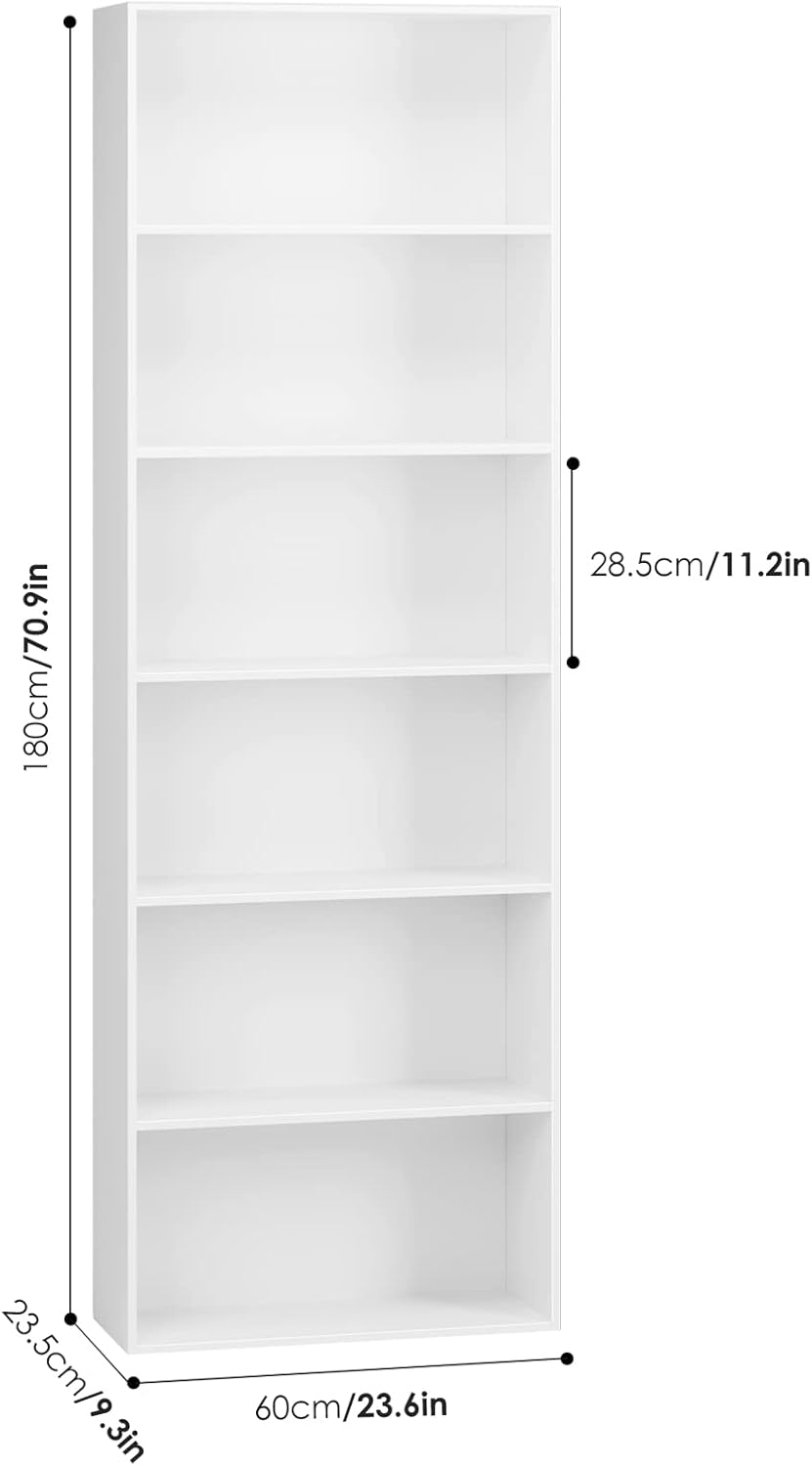 Large Sleek and Modern Storage Unit – 180cm - White