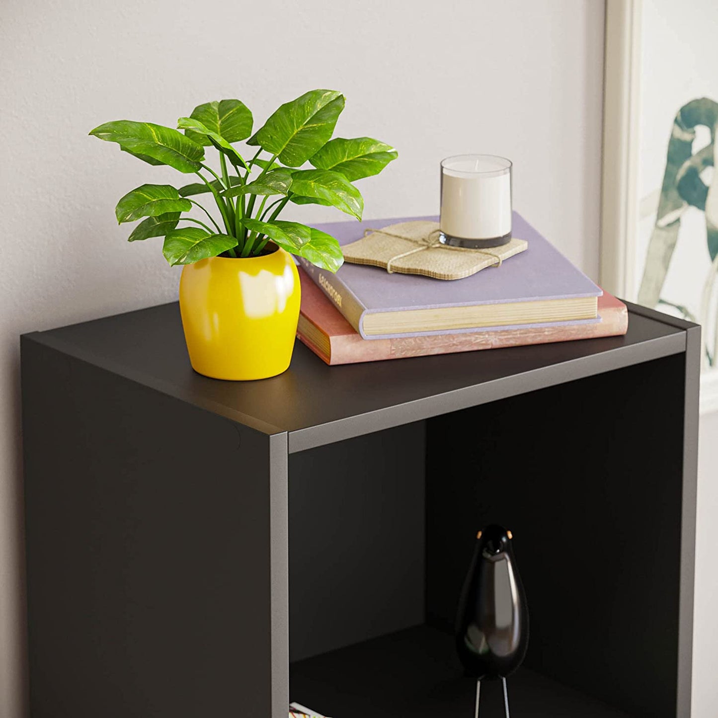 Modern 5-Tier Storage Unit with Shelves - Available in 3 Colors