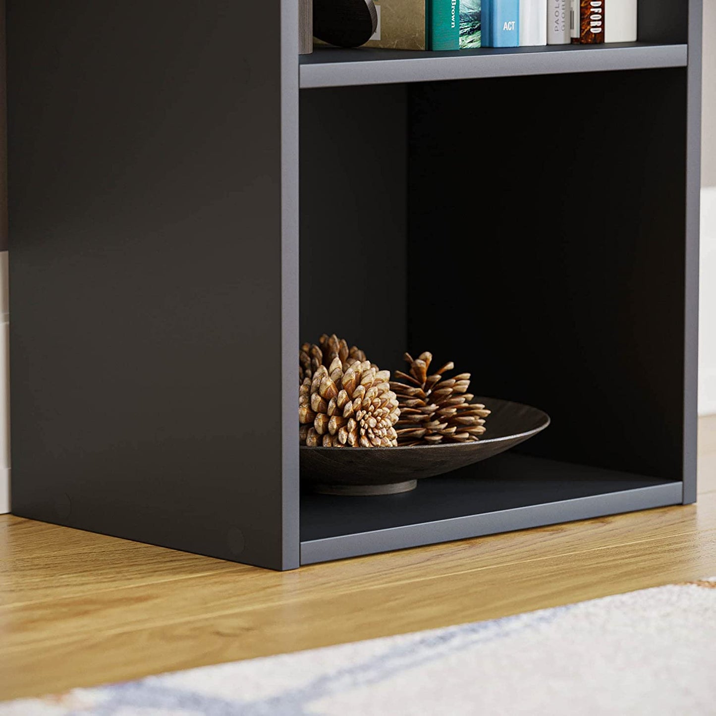 Modern 5-Tier Storage Unit with Shelves - Available in 3 Colors