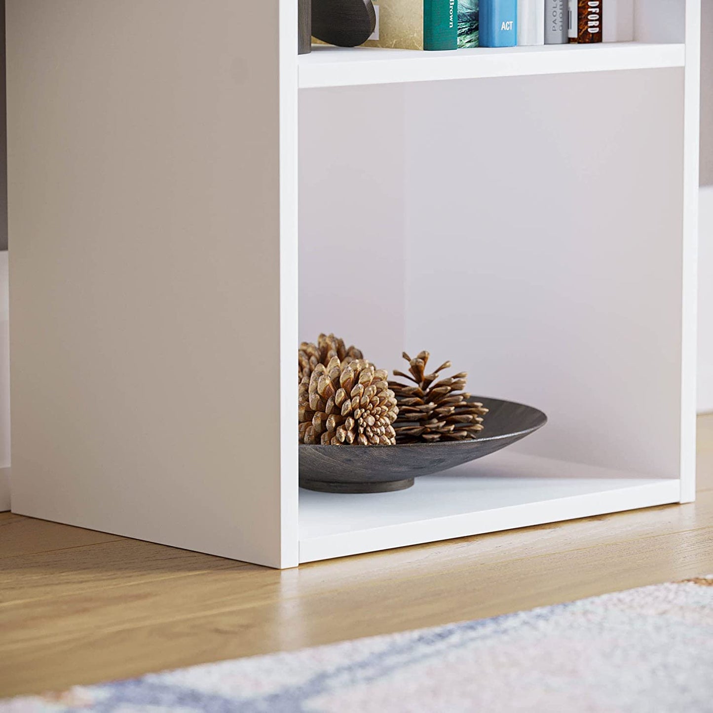 Modern 5-Tier Storage Unit with Shelves - Available in 3 Colors